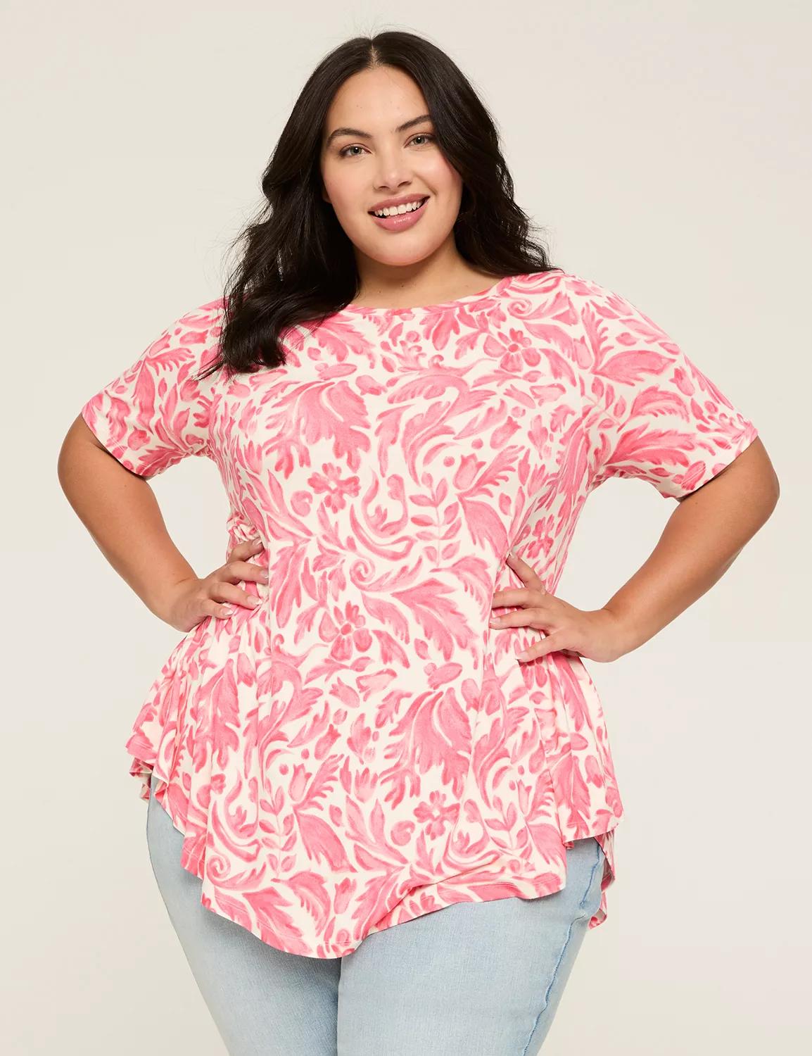 Max Swing Perfect Sleeve Boatneck Tee Product Image