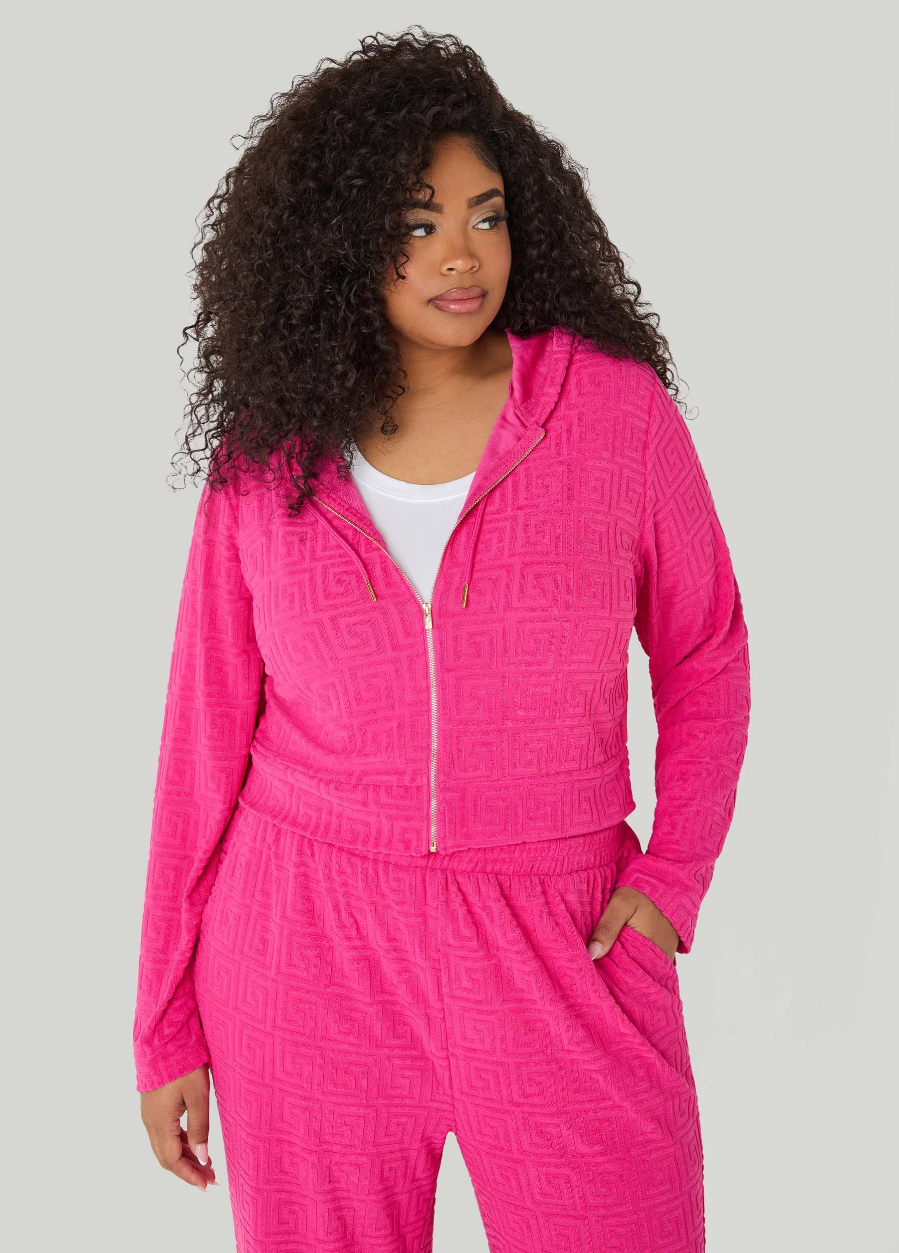 Greek Key Track Jacket Product Image