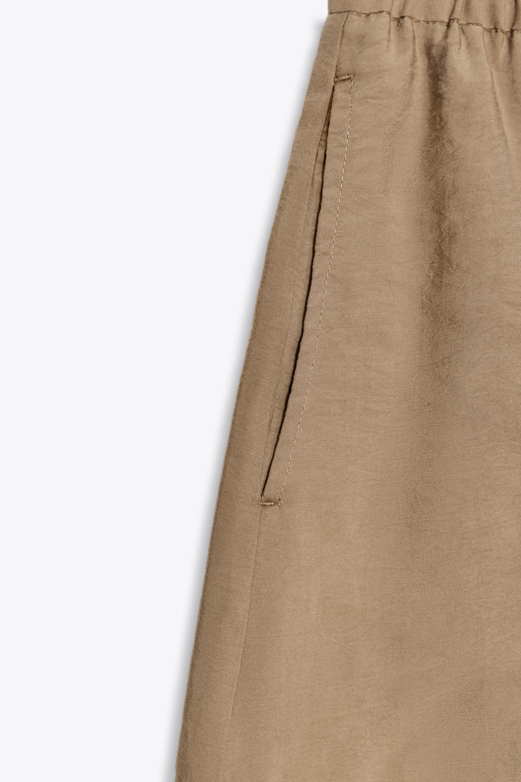 BEADED DRAWSTRING SHORTS Product Image