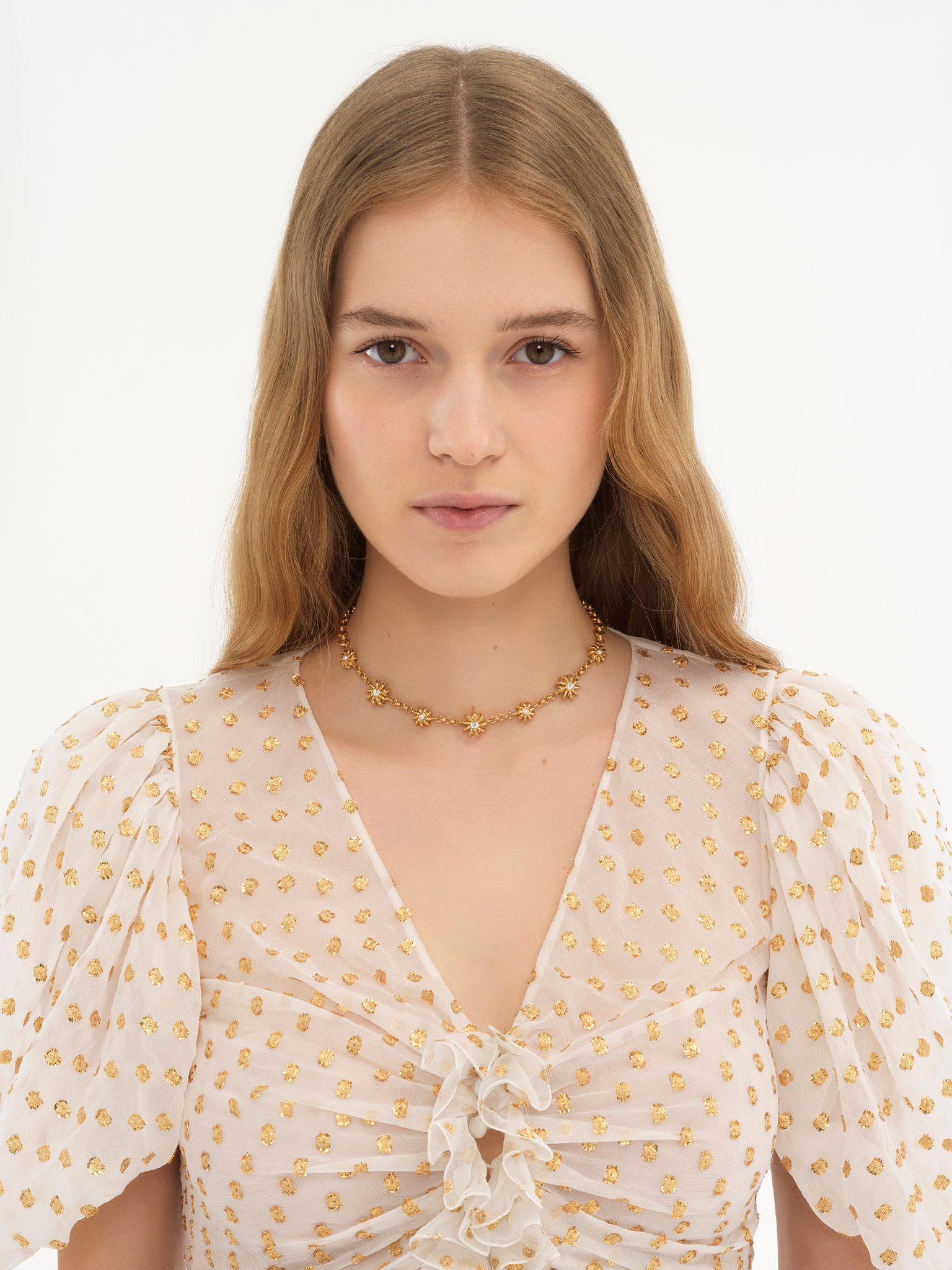 The Chloé Mechanical Flowers necklace Product Image