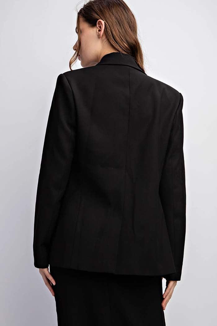 Double Breasted Slim Fit Blazer Product Image