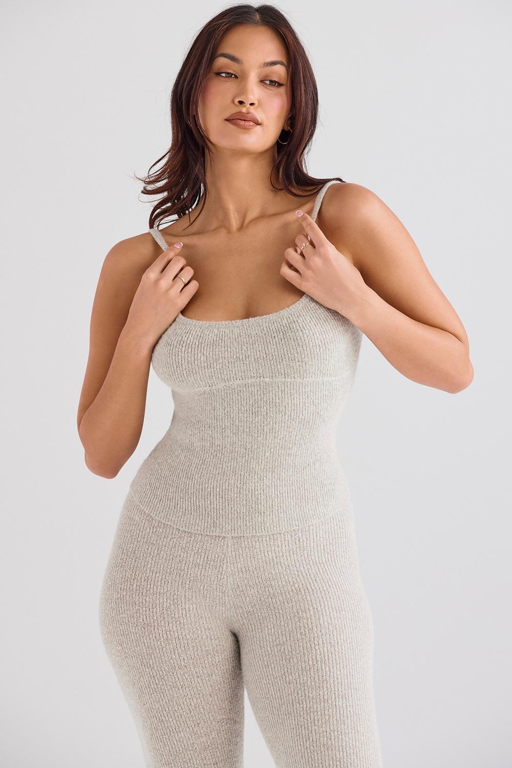 Rumi  opal knit vest top - sale Product Image