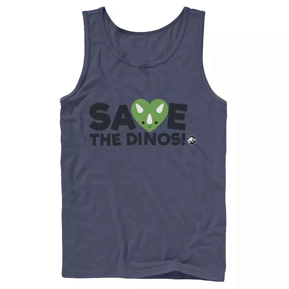 Men's Jurassic World: Fallen Kingdom Save The Dinos! Tank Top,  Product Image