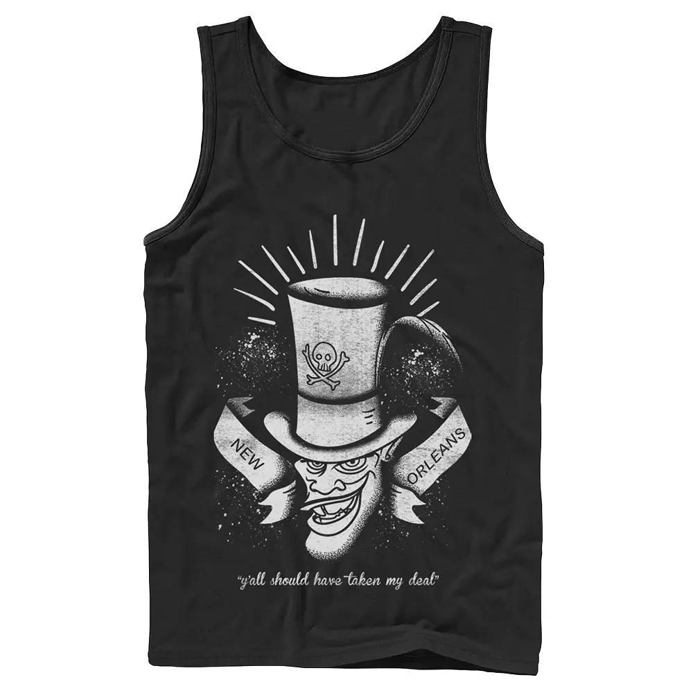 Men's Disney's The Princess And The Frog Doctor Deal Tank Top, Size: Large, Black Product Image