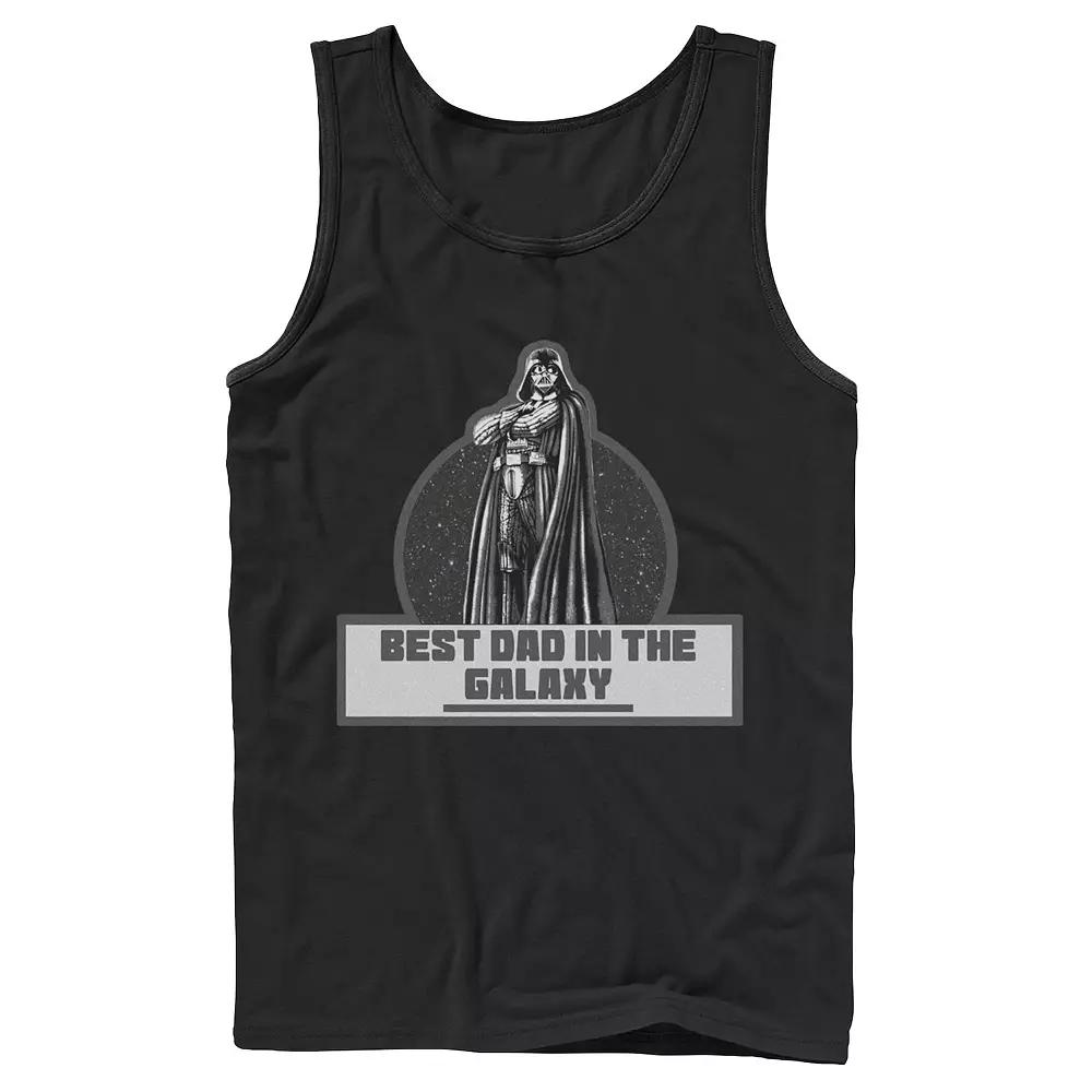 Men's Star Wars Galaxy Dad Tank Top,  Product Image
