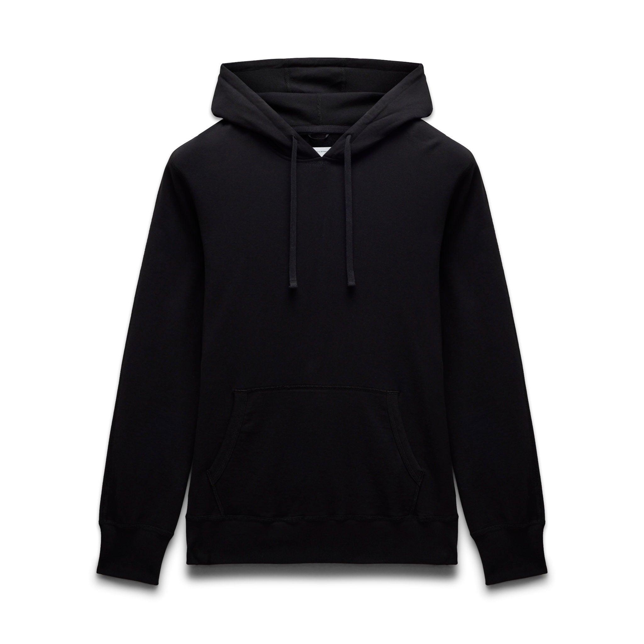 Lightweight Terry Slim Hoodie - Vault Male Product Image