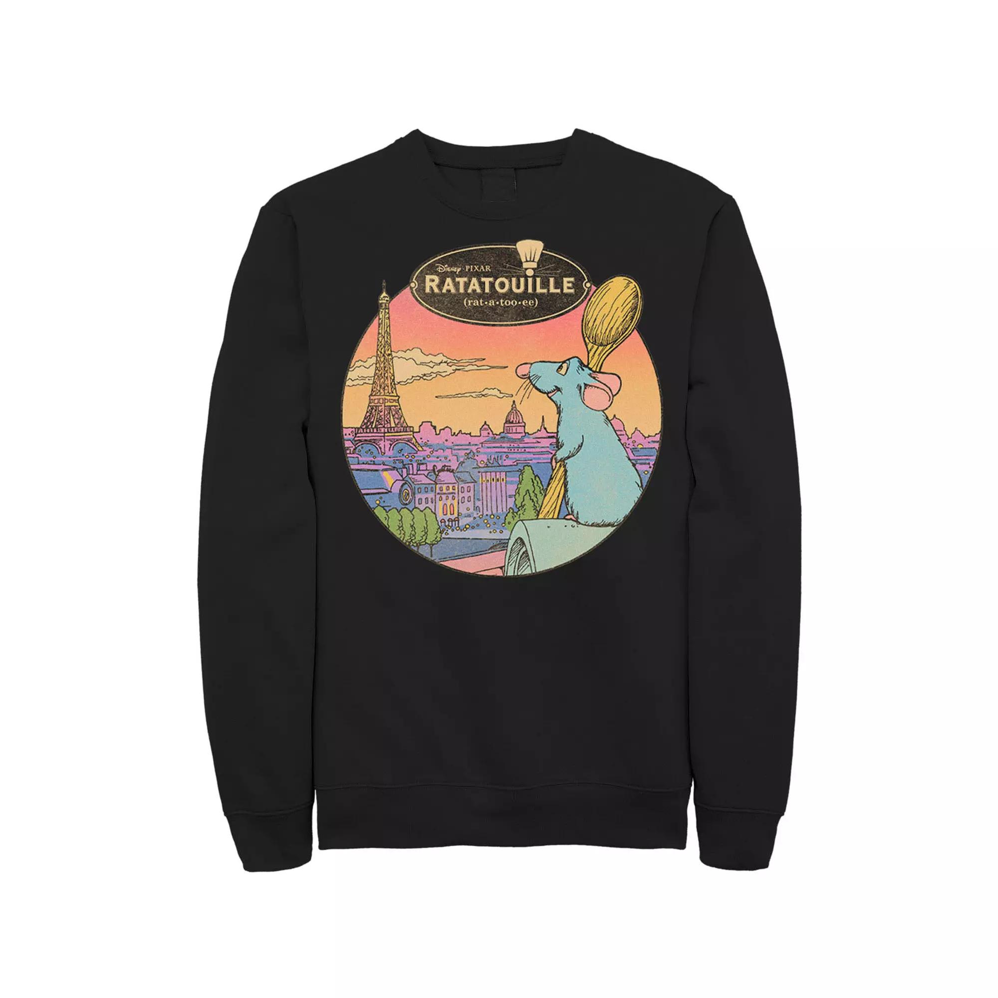 Disney / Pixar's Ratatouille Men's Over Look Paris Sweatshirt,  Product Image
