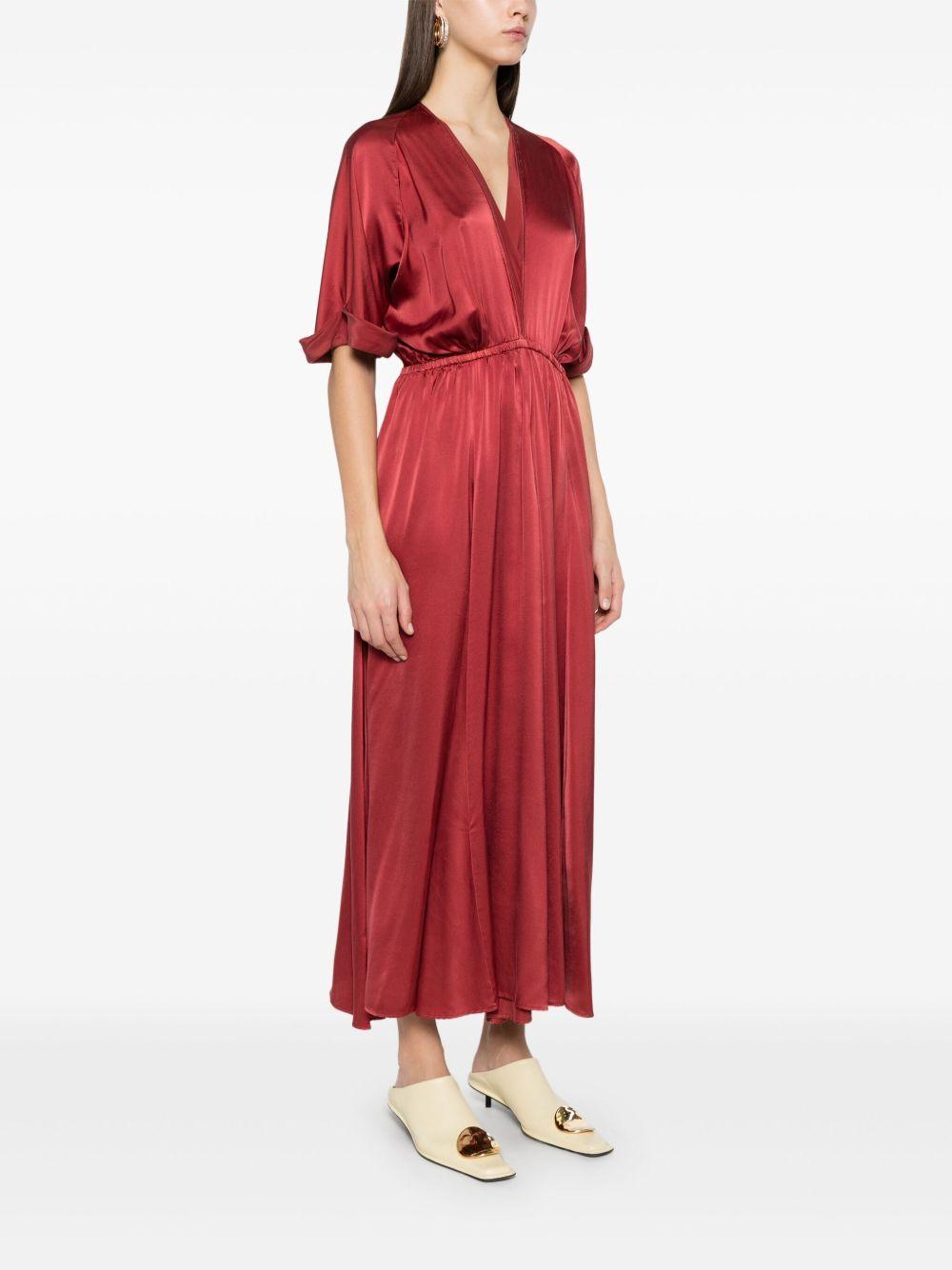 silk maxi dress Product Image