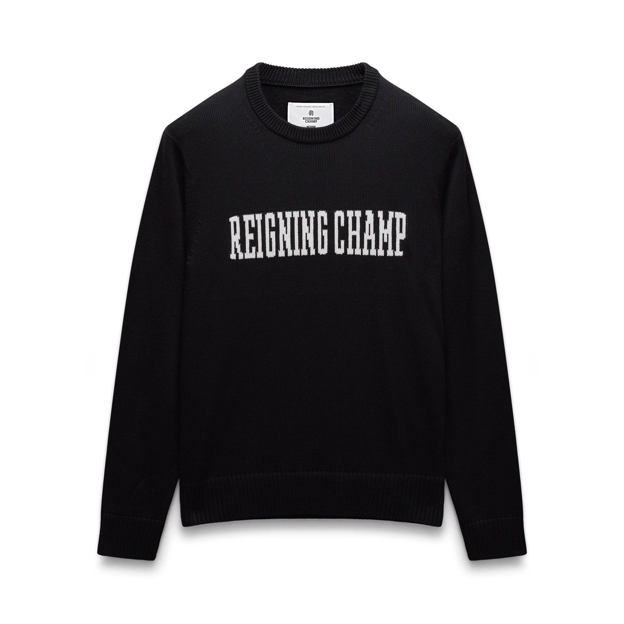 Midweight Terry Slim Crewneck - Vault Male Product Image