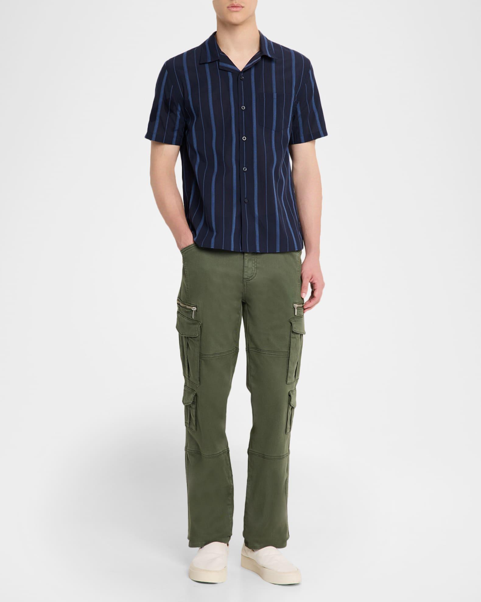 Men's Deck Stripe Camp Shirt Product Image