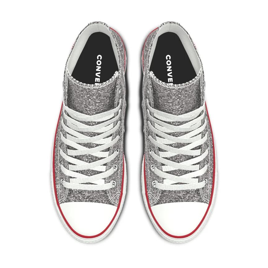 Custom Chuck Taylor All Star Lift Platform Glitter By You Product Image