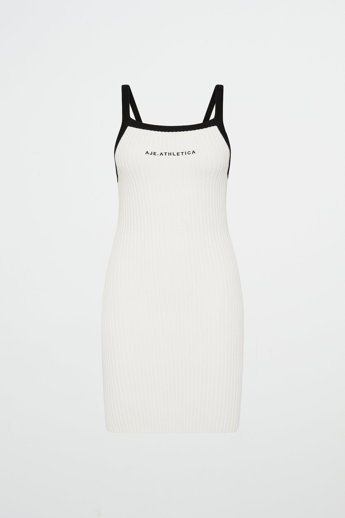 Square Neck Knit Dress 823 Product Image