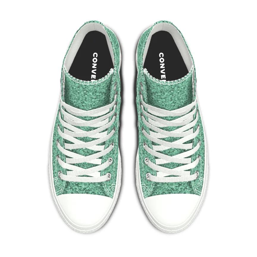 Custom Chuck Taylor All Star Lift Platform Glitter By You Product Image