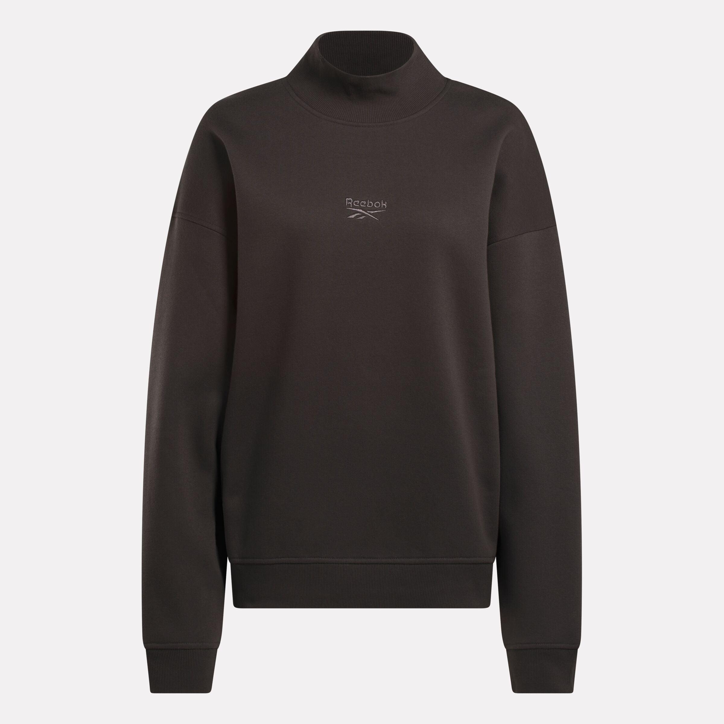 Women's Longline Roll Neck Sweatshirt Female Product Image