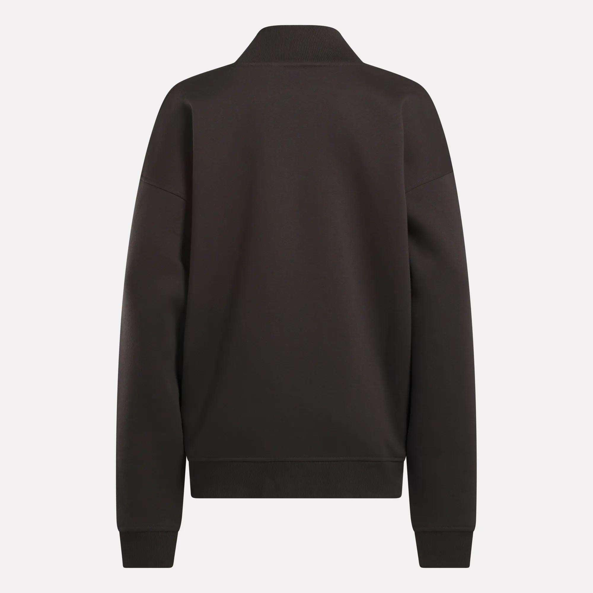 Women's Longline Roll Neck Sweatshirt Female Product Image
