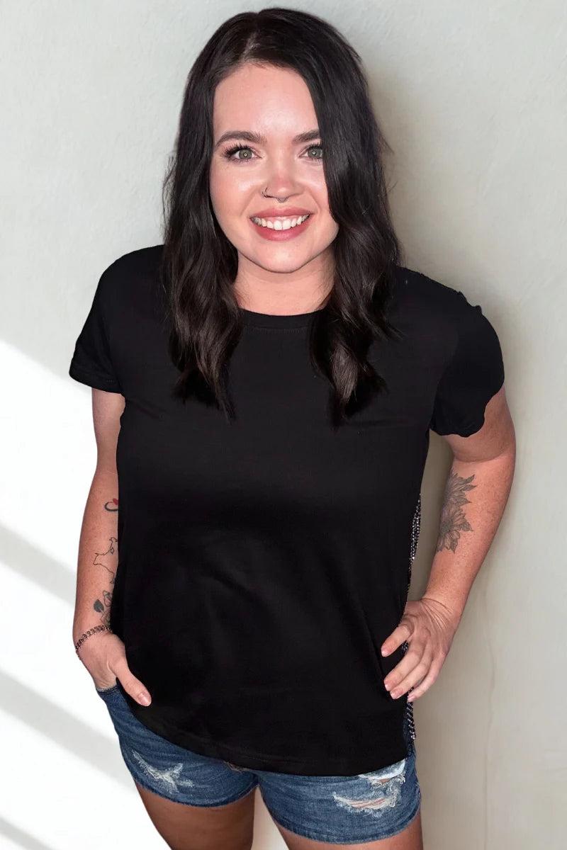 Sterling Kreek Leave A Little Sparkle Top Product Image