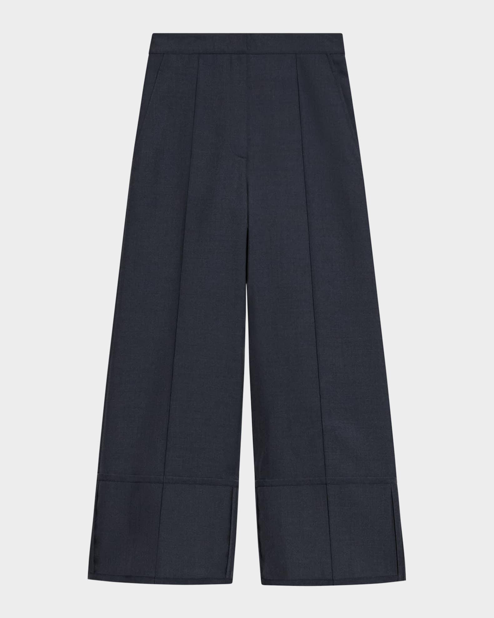 Cuffed Crop Pants Product Image