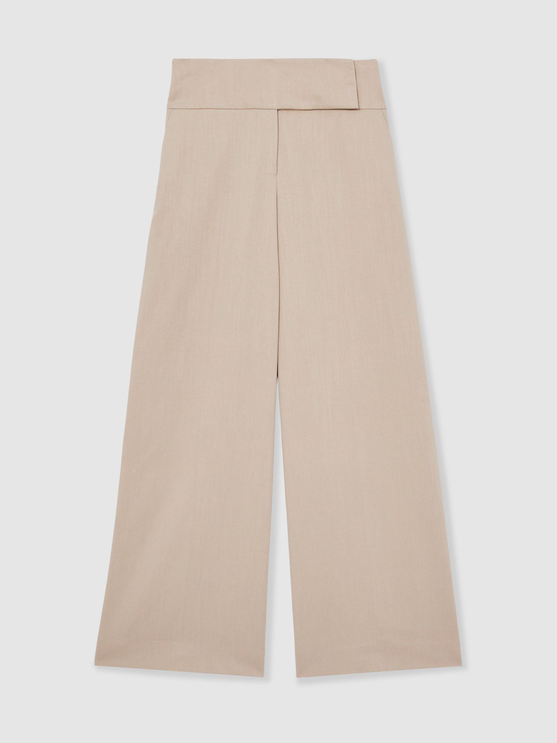 Petite Halterneck Craft Stitch Jumpsuit in Black Product Image