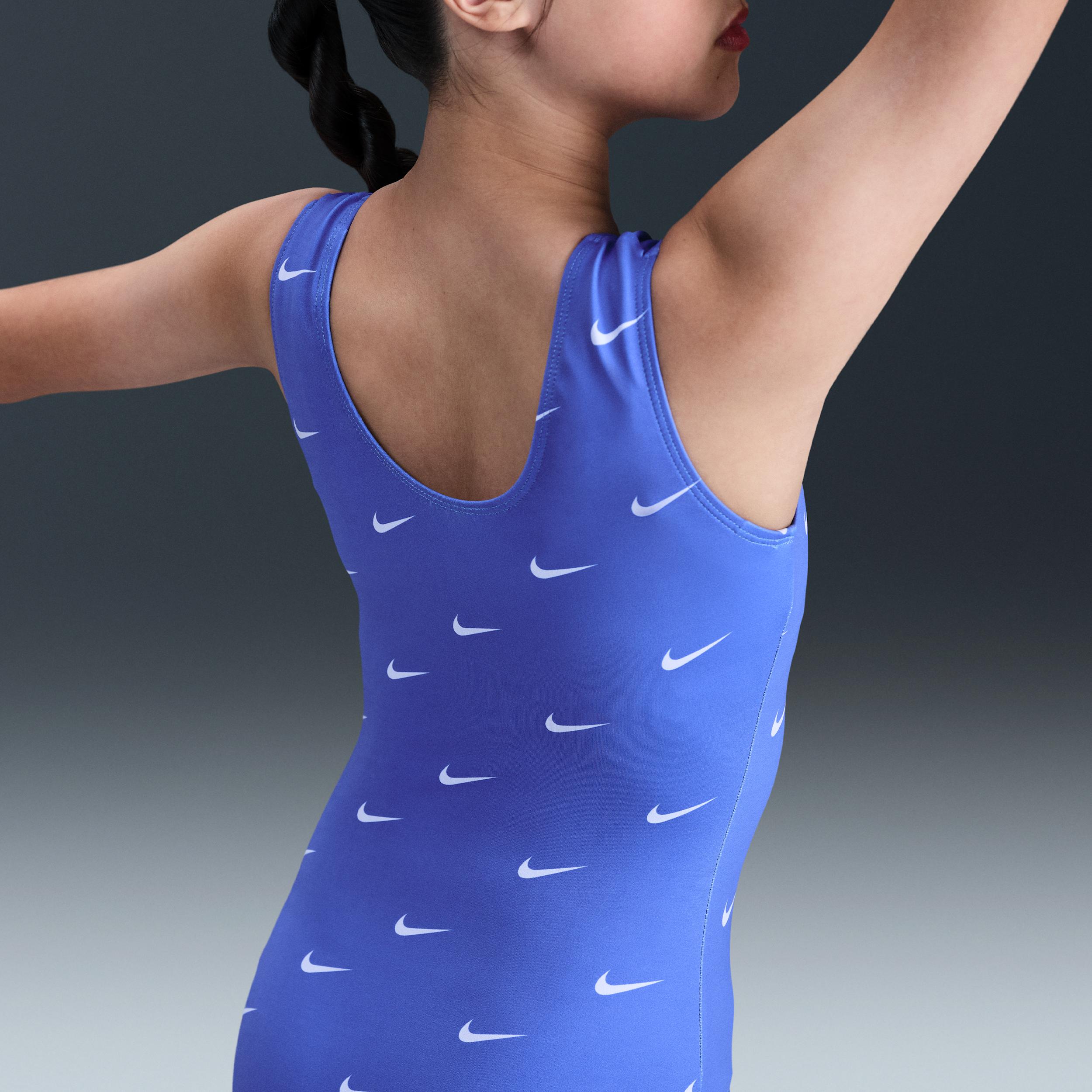 Nike Womens Gymnastics Nike Womens Repeat Swoosh Leotard | NKA024-63A Product Image