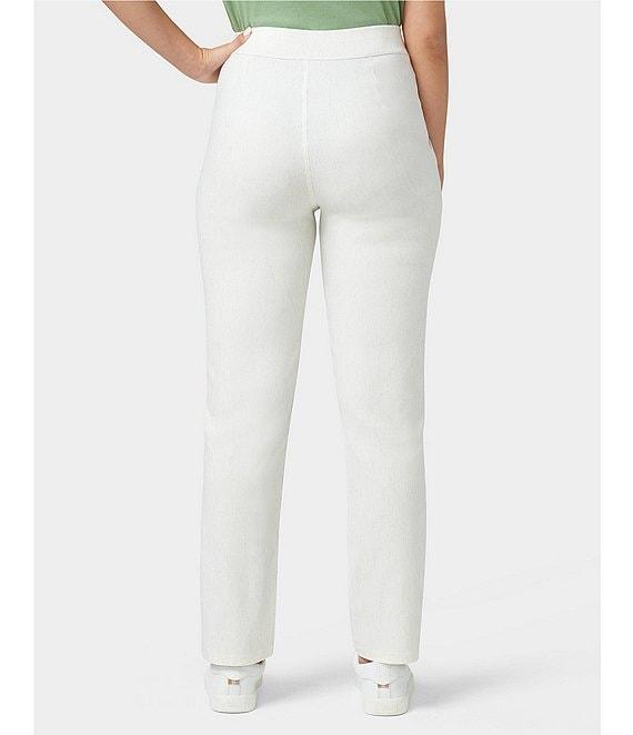 HUE Linen Straight Leg Pants Product Image