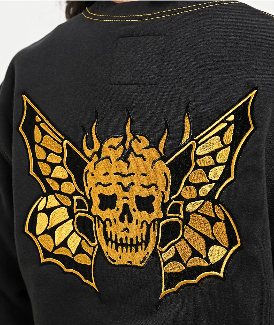 Lurking Class by Sketchy Tank Hotbox Flash Black Crewneck Sweatshirt Product Image