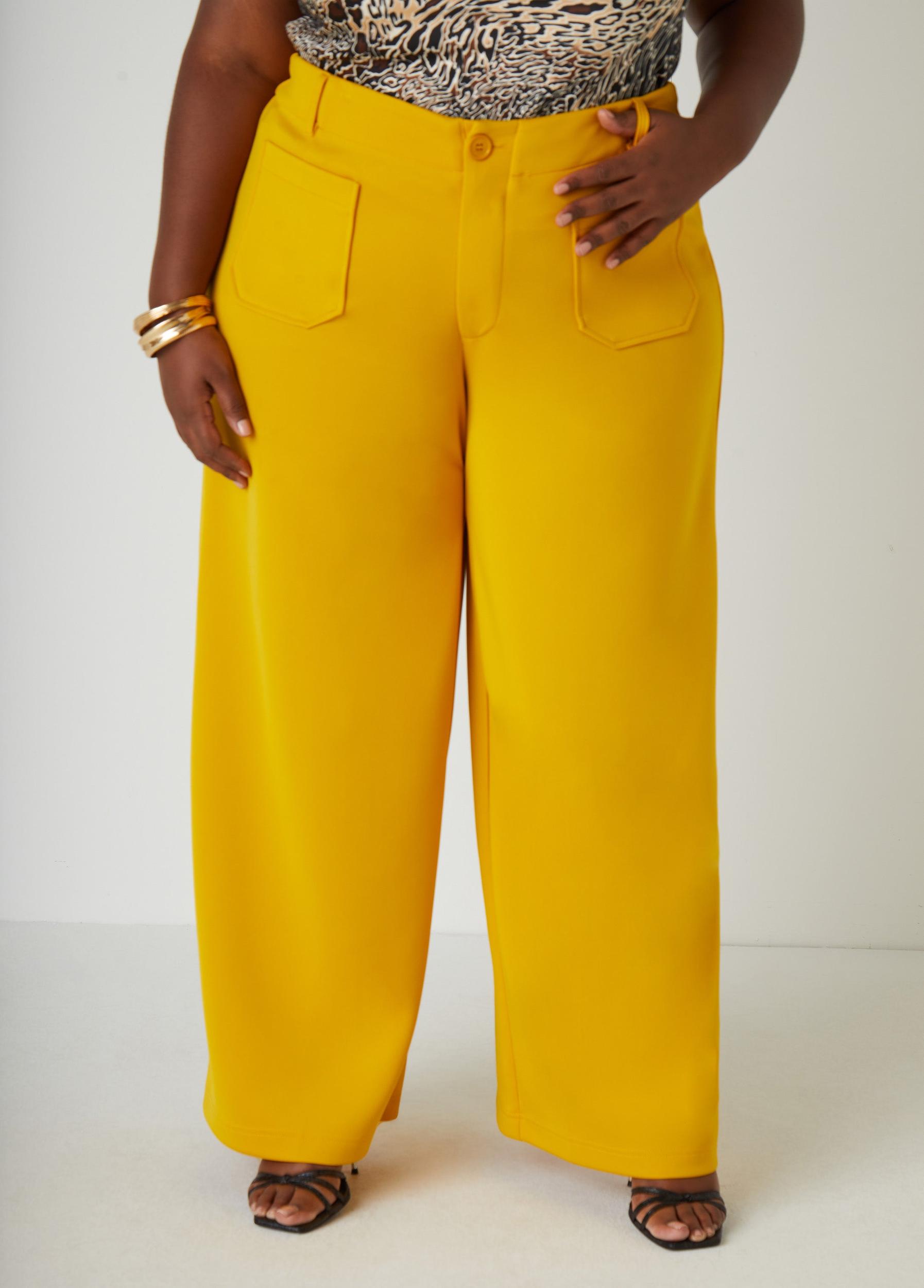 Scuba Wide Leg Pants Product Image
