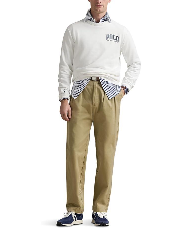 Logo Fleece Collared Sweatshirt Product Image