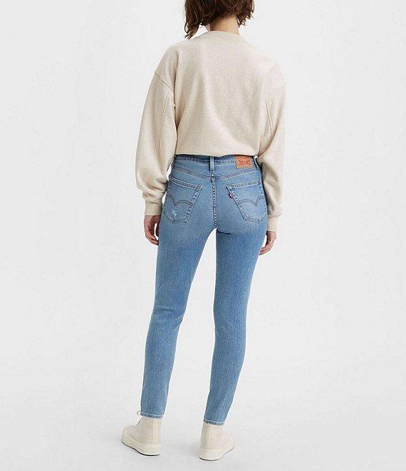 Levi's® 721 High Rise Destructed Skinny Jeans Product Image