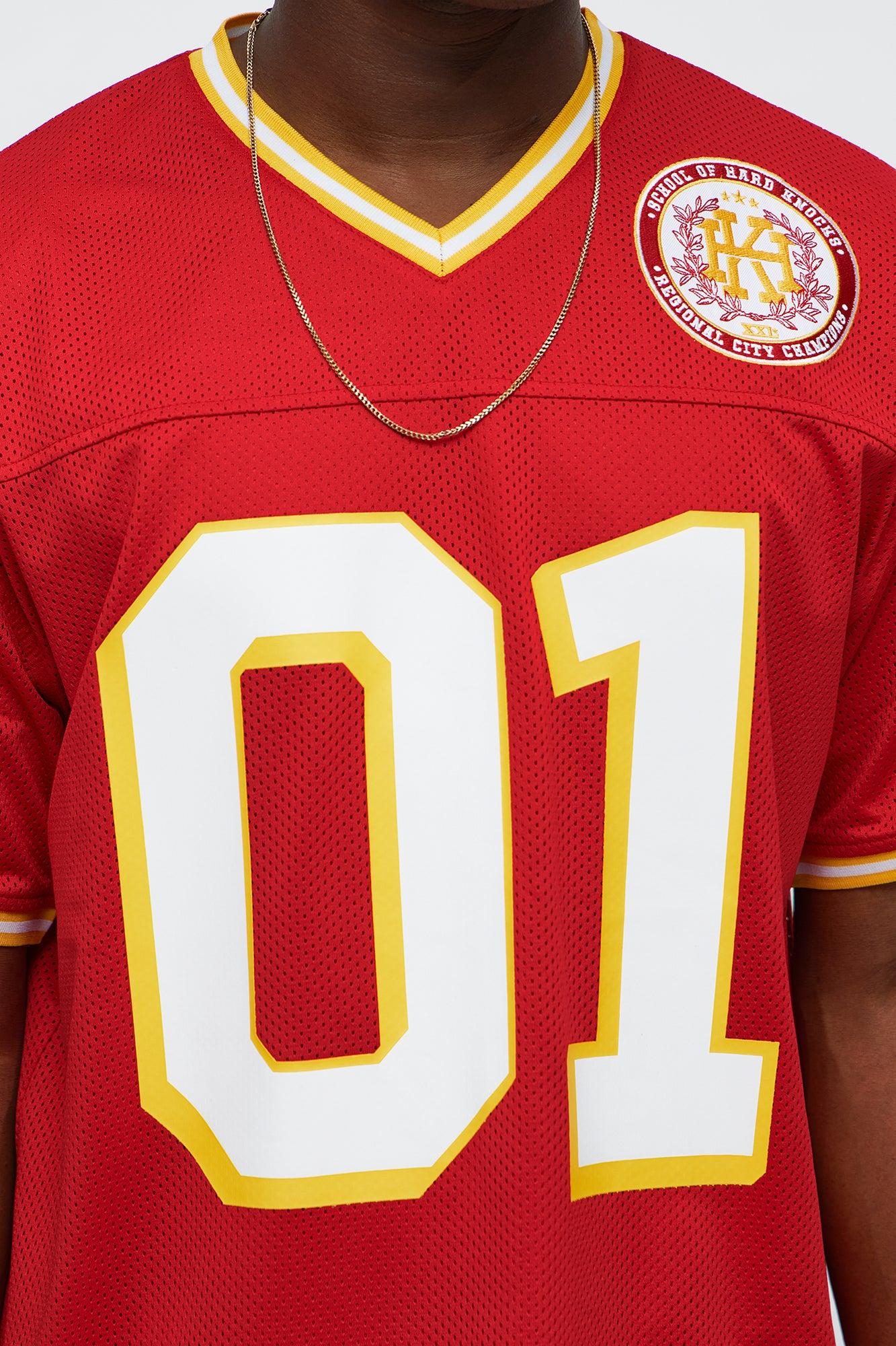 Short Sleeve Grind Academy Jersey - Red Male Product Image