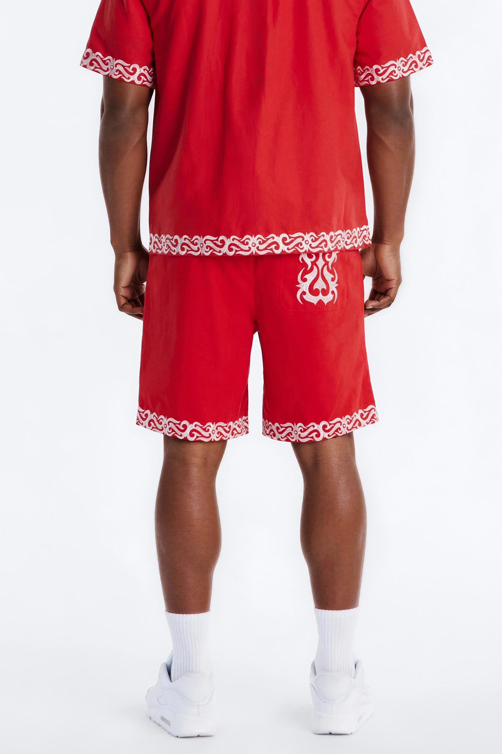 Relaxed Coastal Isla Short - Red Male Product Image