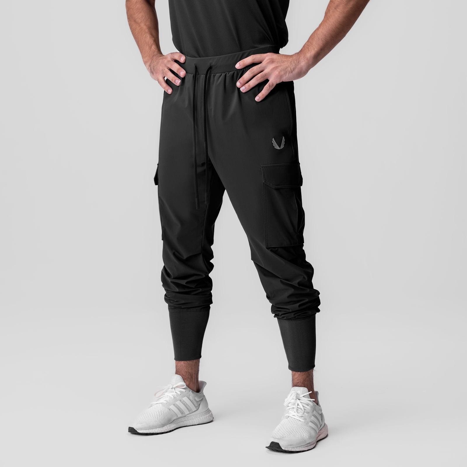 1099. Tetra-Lite® Ice Cargo High Rib Jogger - Black Product Image