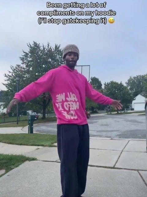 All We Need Is Love Print Pink Washed Hoodie Product Image