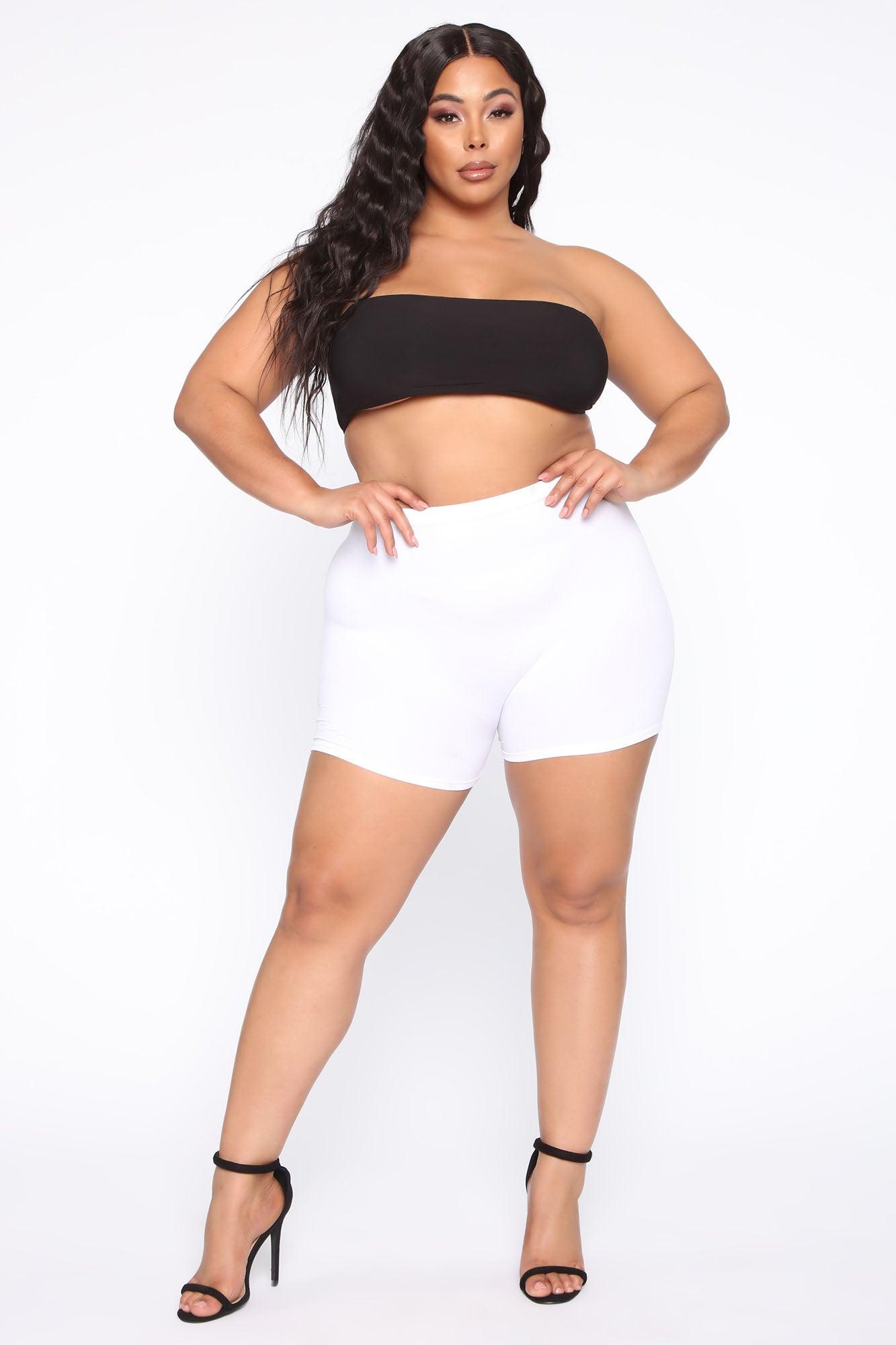 Uncomplicated Seamless Shorts - White Product Image