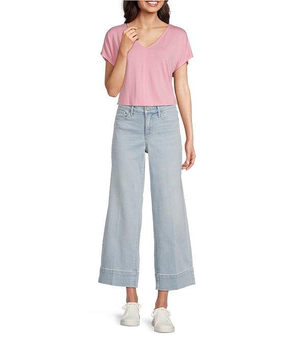 NYDJ Teresa Lift Tuck® Technology Wide-Leg Ankle Jeans Product Image
