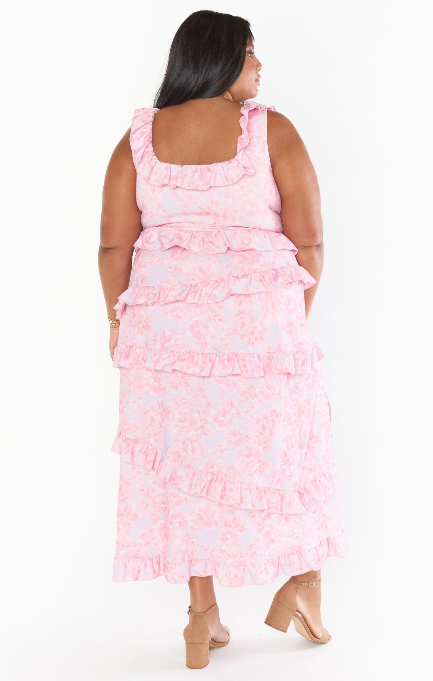 Greta Dress ~ Blushing Floral Stretch Product Image