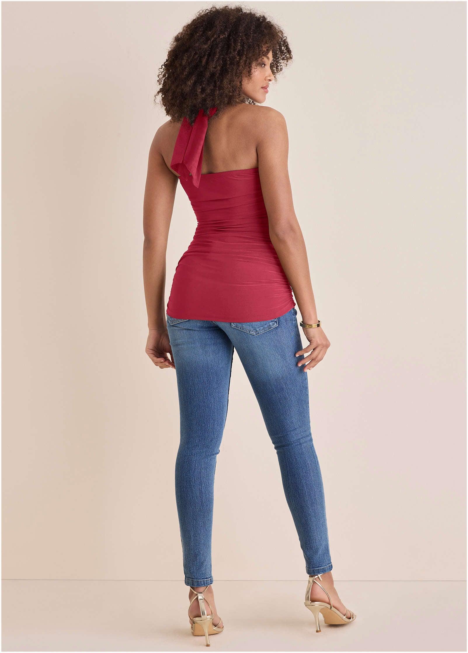 Cutout Halter - Raspberry Product Image