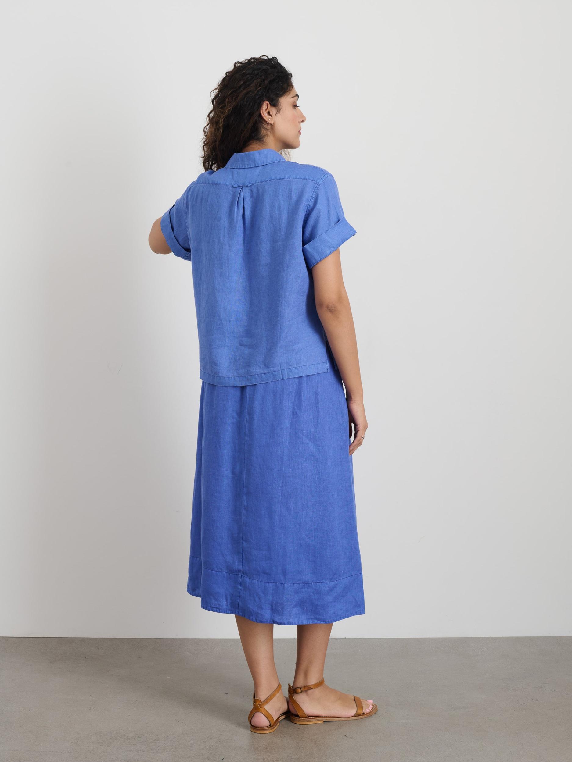 Maddie Shirt In Linen Product Image