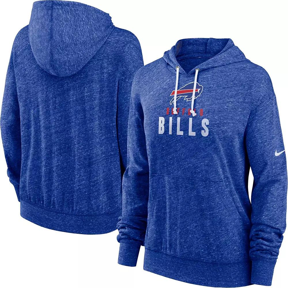 Women's Nike Royal Buffalo Bills Gym Vintage Pullover Hoodie, Size: Small, Blue Product Image