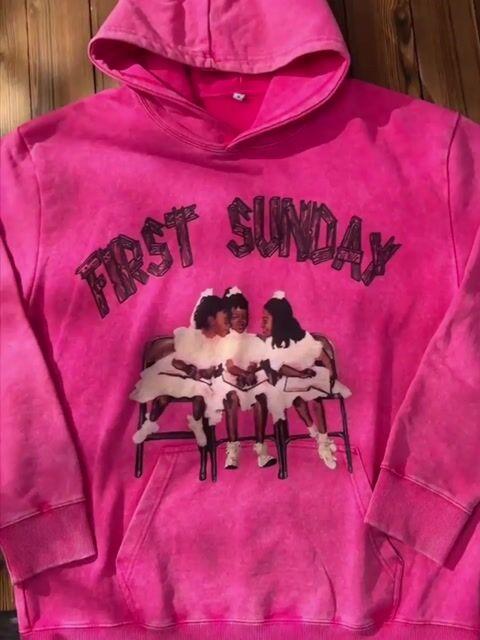 Sopula Vintage Til Death Do Us Part Graphic Acid Washed Hoodie Product Image