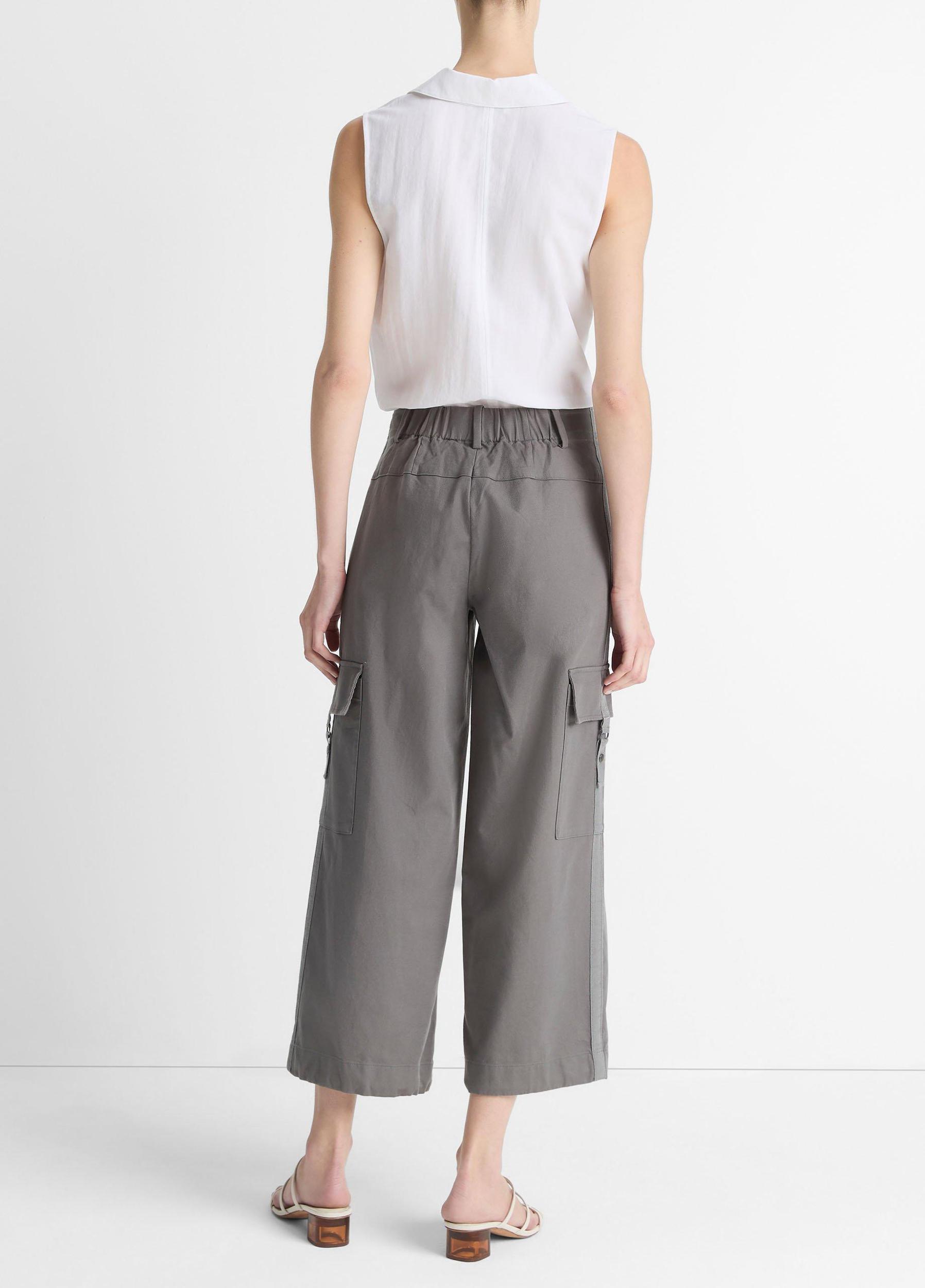 Cotton Low-Rise Utility Pant Product Image