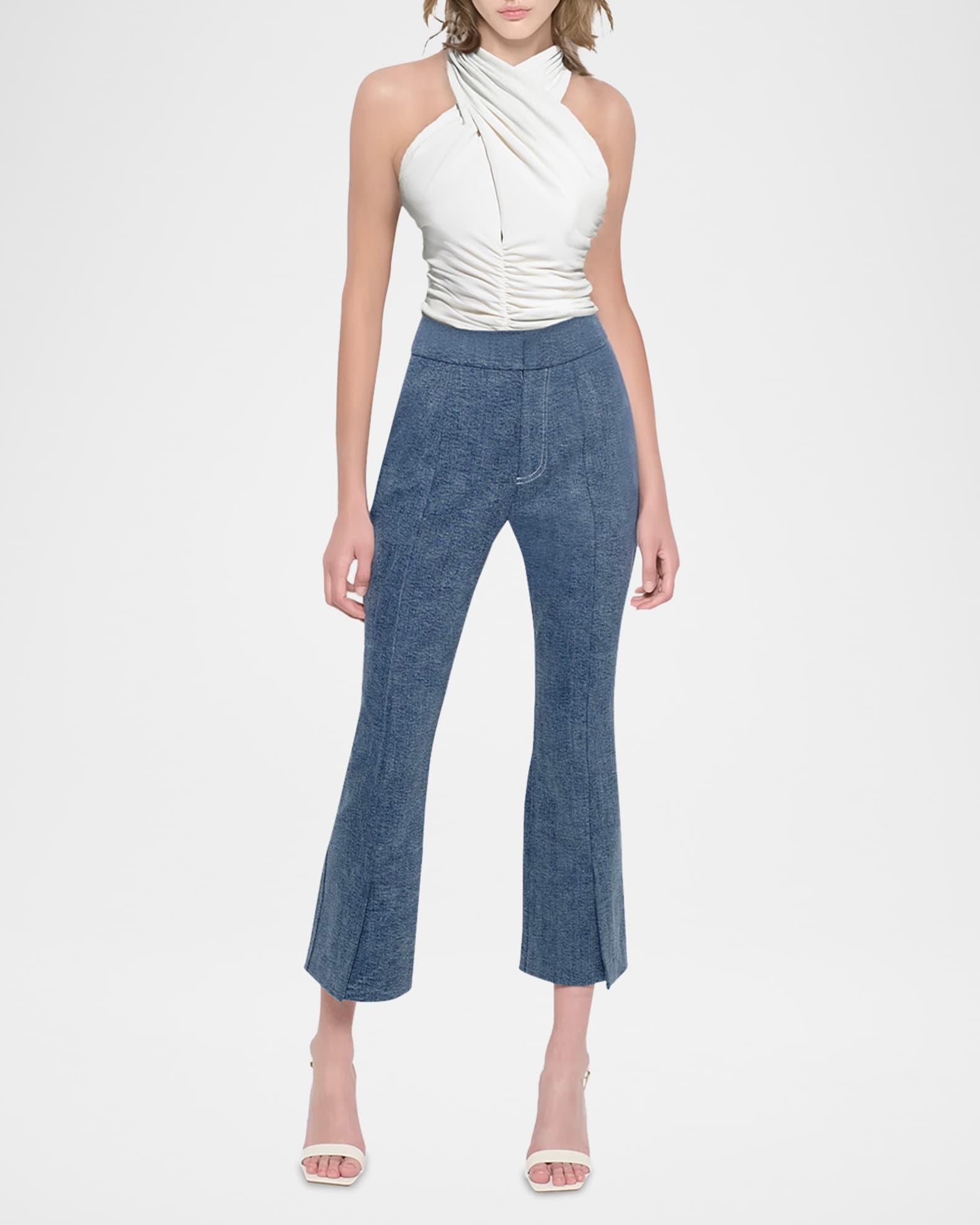 Gianna Cropped Micro Flare Pants Product Image