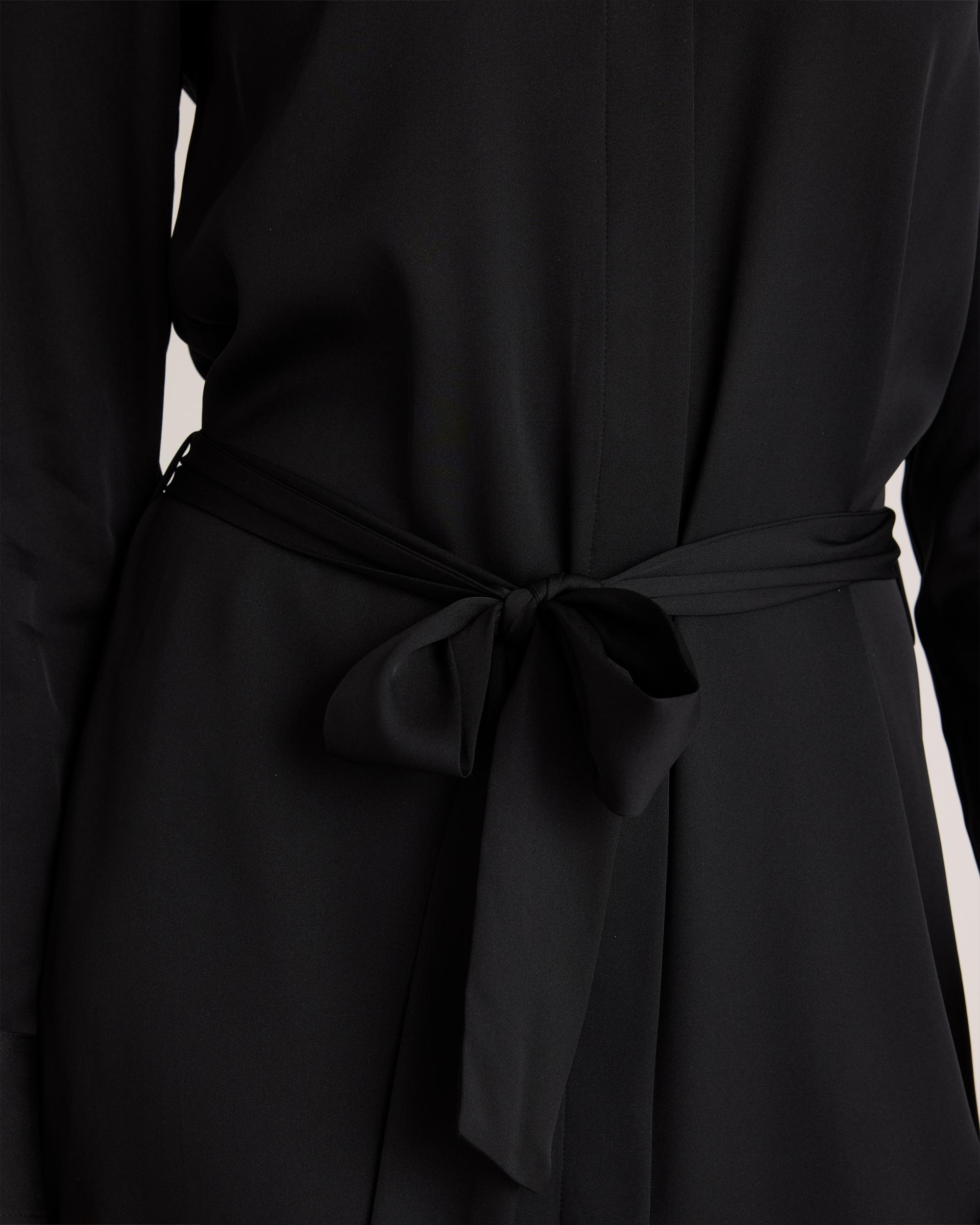 Quince | Women's 100% Washable Silk Stretch Shirt Dress Size XS Product Image