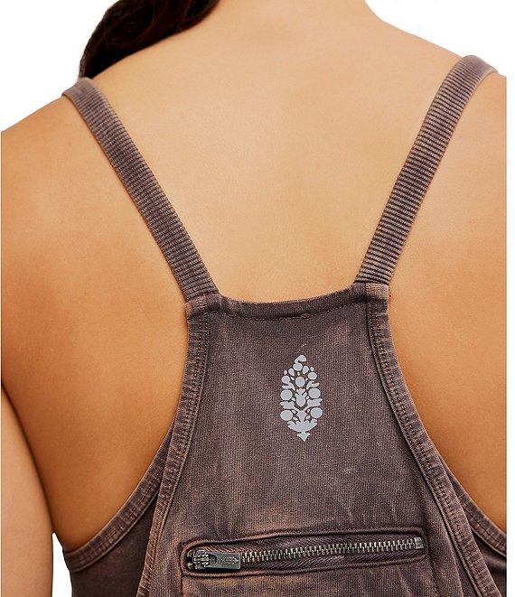 Free People FP Movement Hot Shot Scoop Neck Sleeveless Patch Pocket Mini Dress Product Image