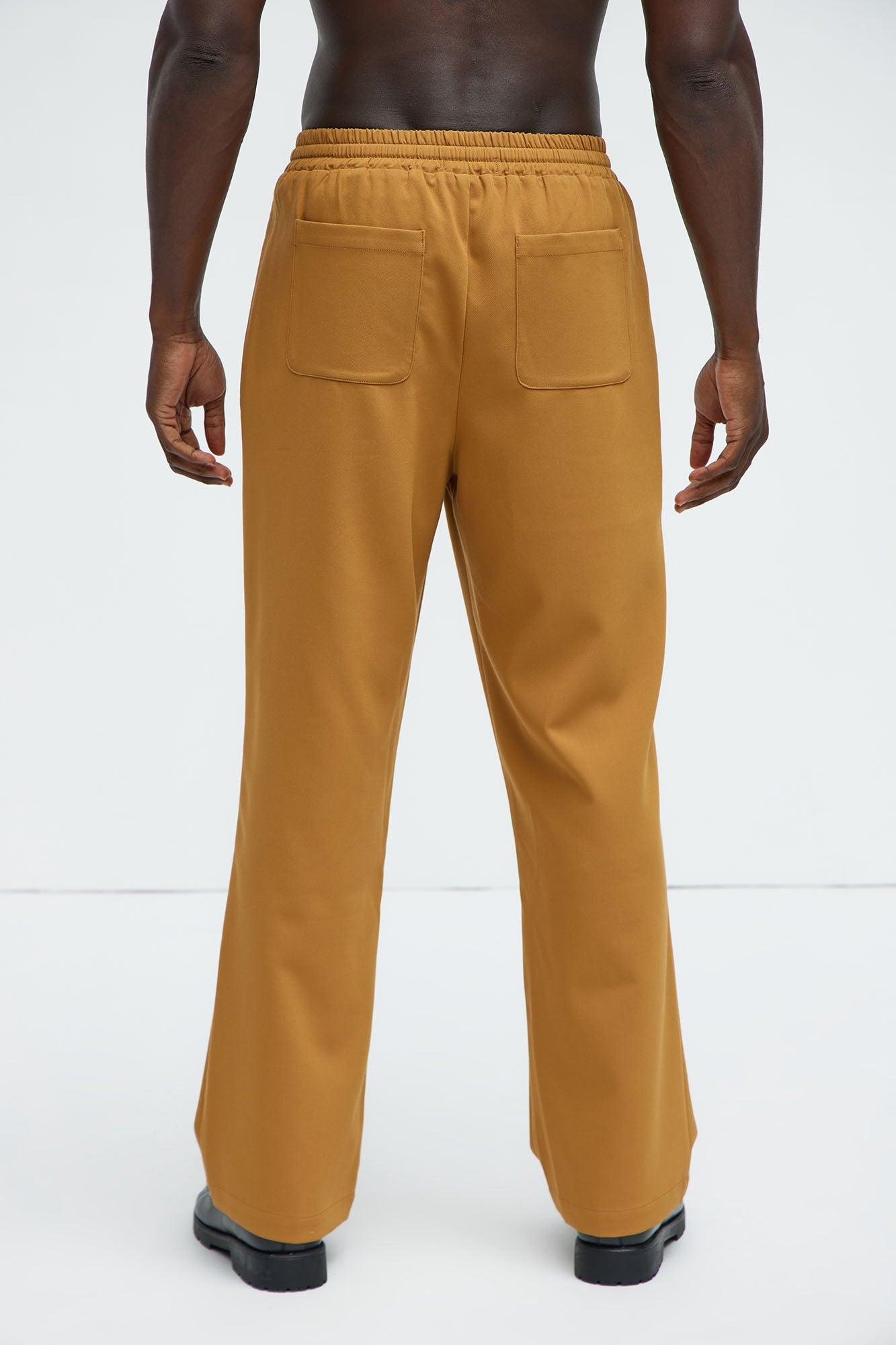Ronan Straight Trousers - Camel Product Image