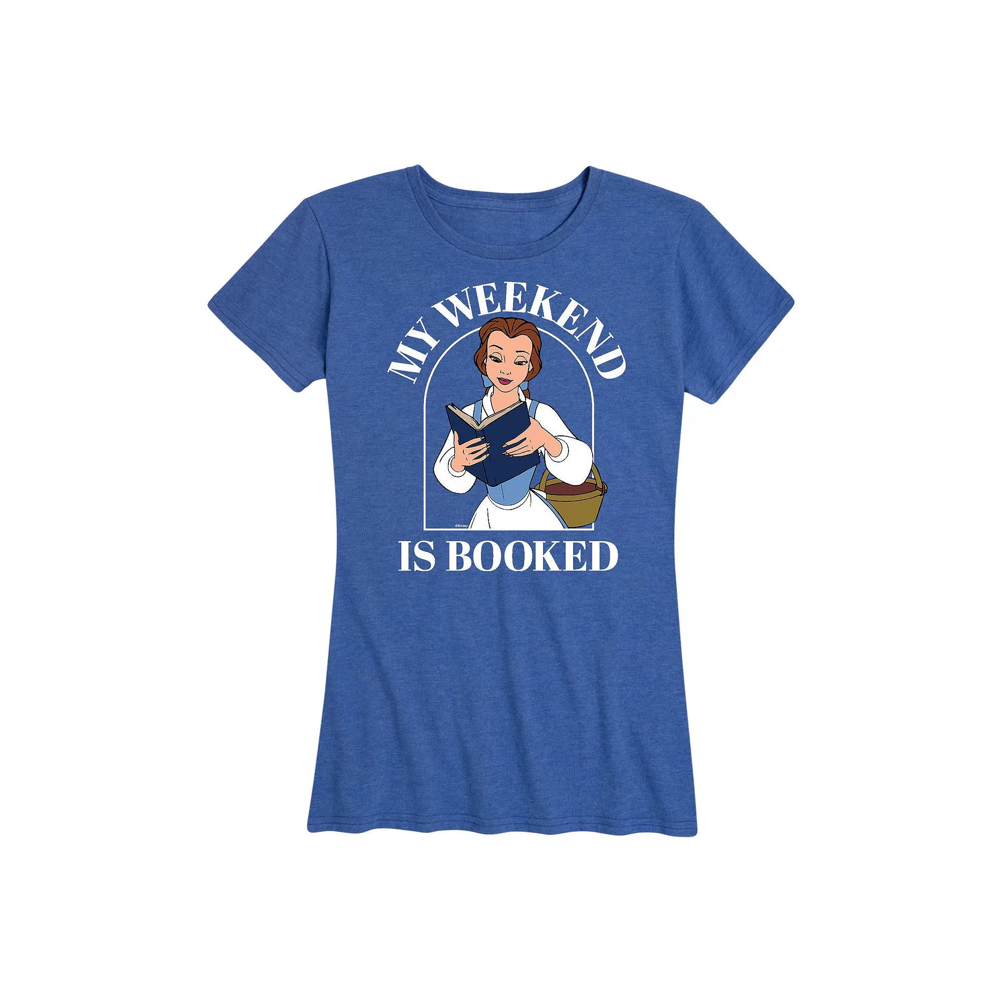Disney Princess Belle Women's Weekend Graphic Tee, Girl's,  Product Image