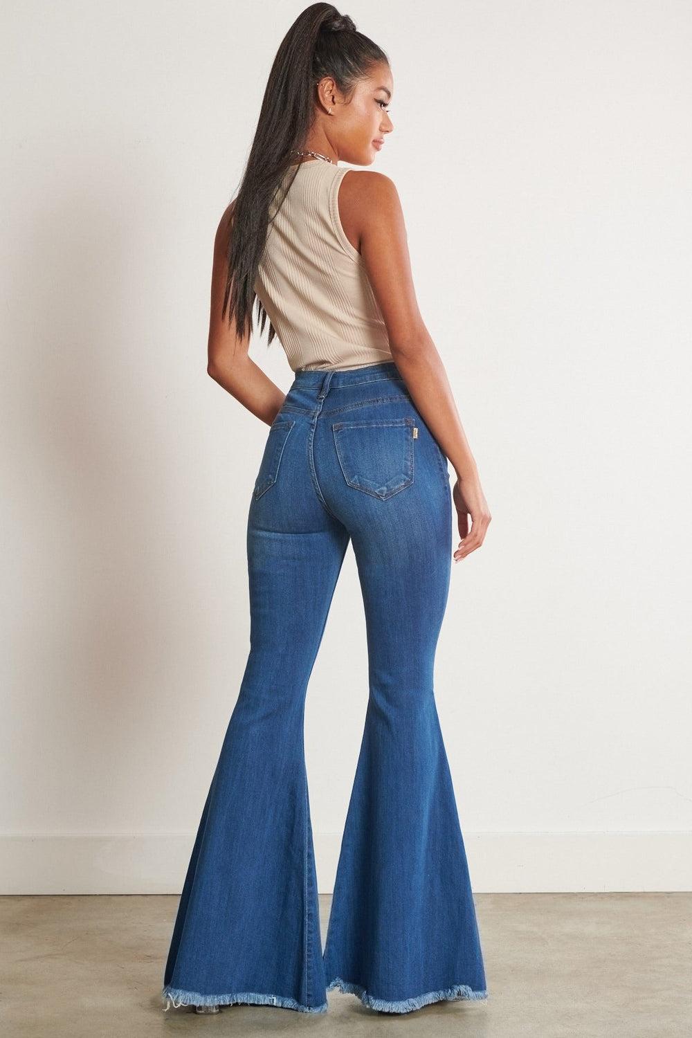The Lainey Concert Bell Bottom Jeans Product Image
