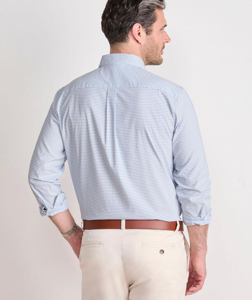 Calabash Check Performance Cotton Shirt Product Image