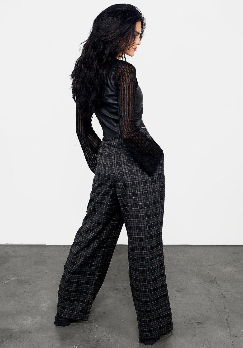 Lilin Wide Leg Trousers Product Image