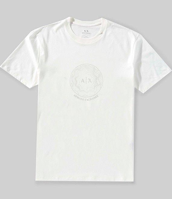 Armani Exchange Circular Logo Short Sleeve T-Shirt Product Image