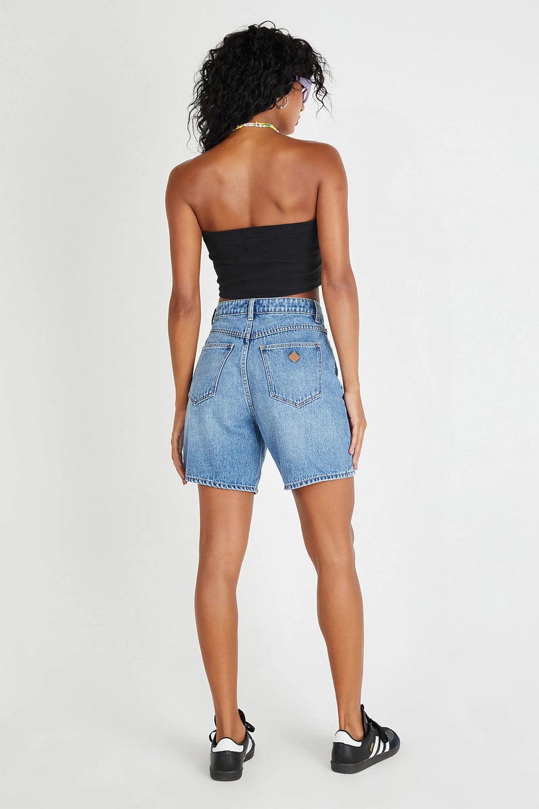 Carrie Long Denim Short Product Image